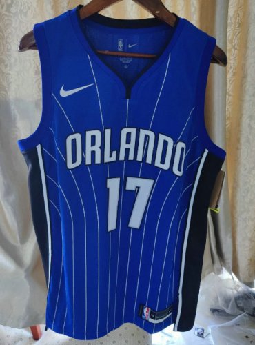 Maillot de Basket #17 Franco Orlando Magic Bleu